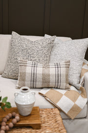 Adele Block Print Pillow Cover